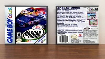 NASCAR 2000, Artwork Spine Color: Chrome