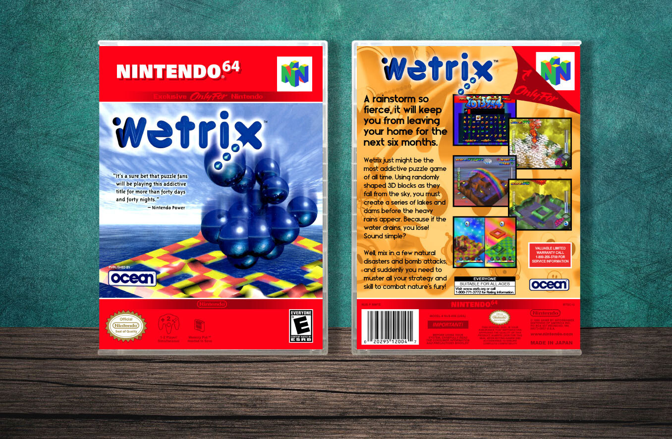 Wetrix, Case Color: CLEAR (Transparent)