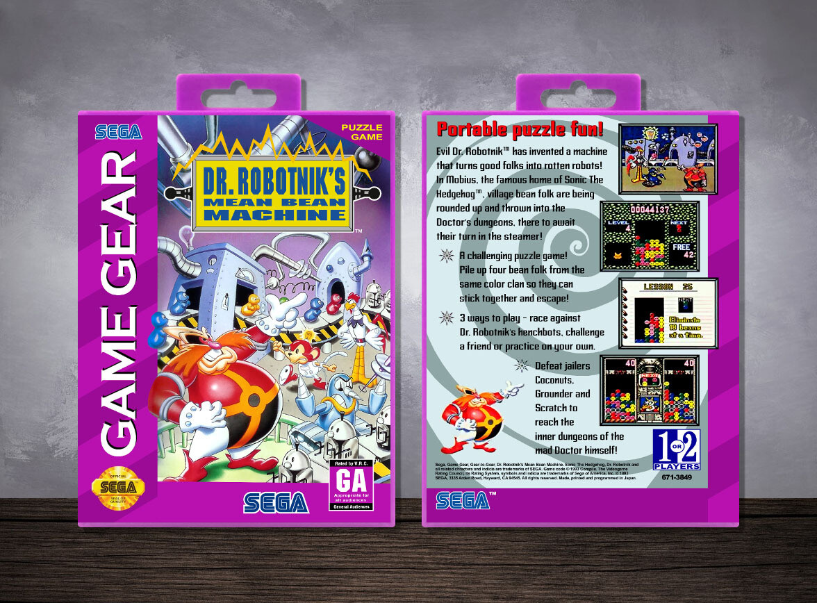 Dr. Robotnik&#39;s Mean Bean Machine, Case Color: Purple