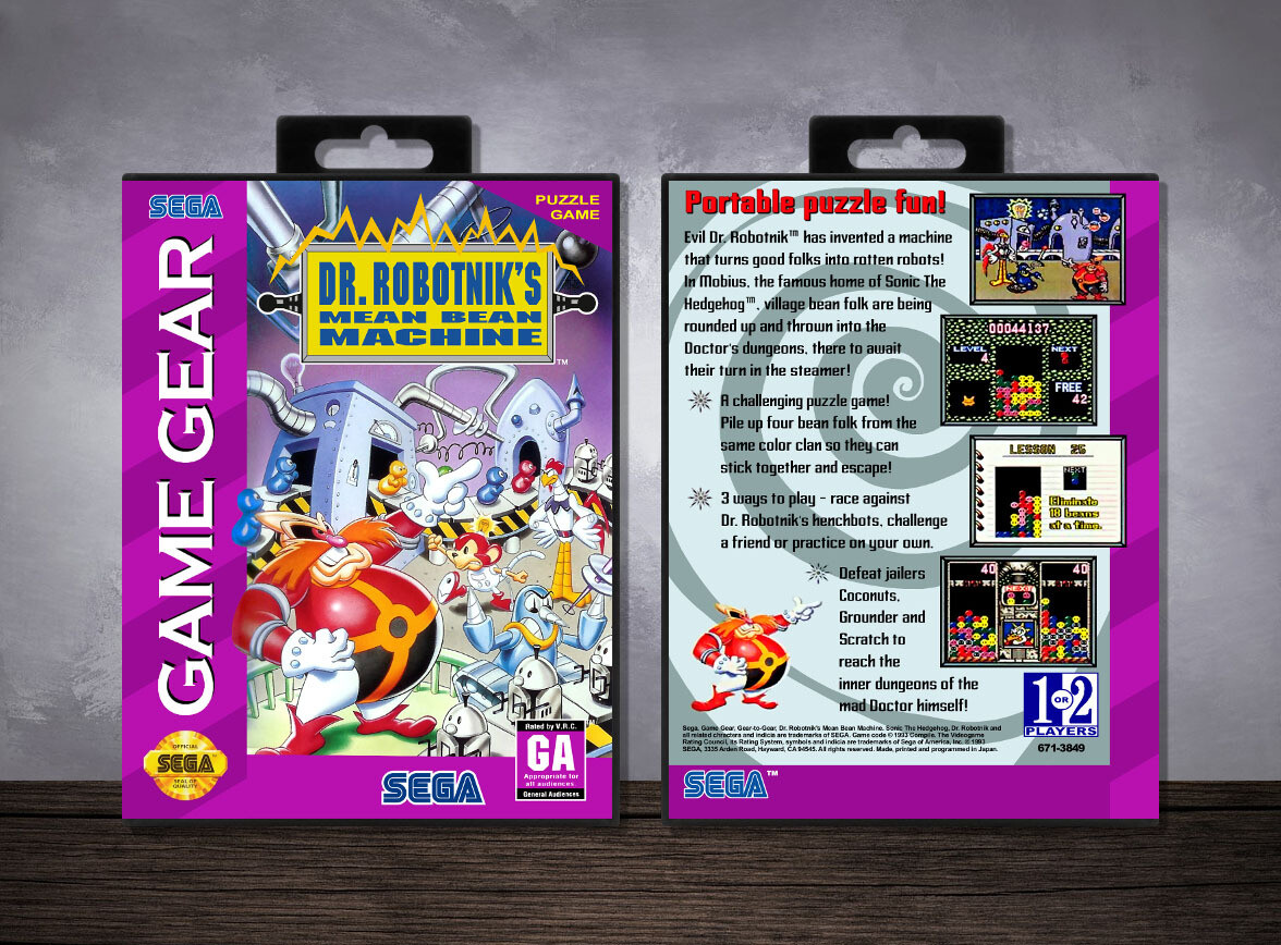 Dr. Robotnik&#39;s Mean Bean Machine, Case Color: Black