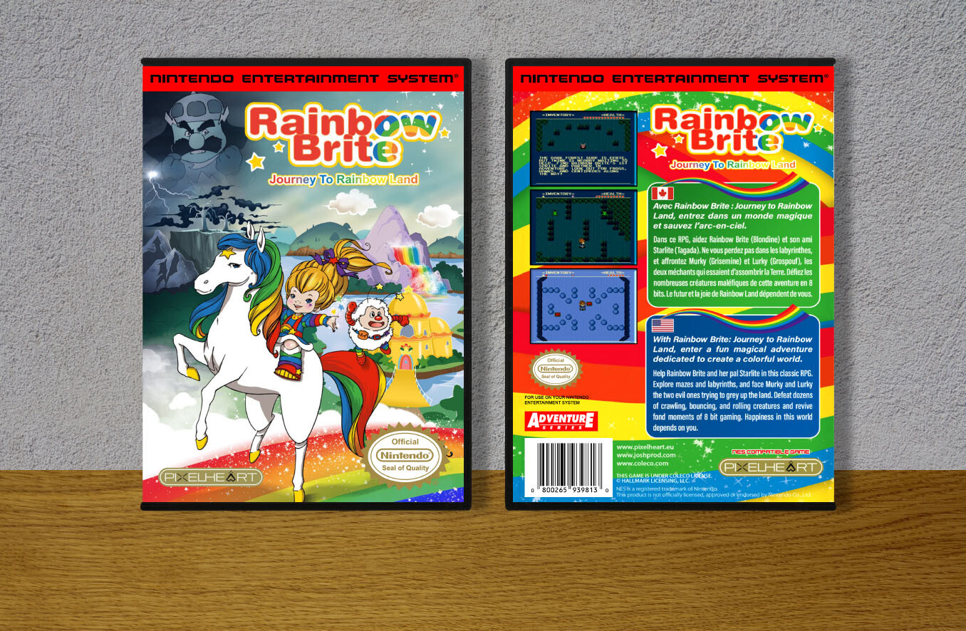 Rainbow Brite Journey to Rainbow Land, Case Color: DARK GREY (OEM DS CASE COLOR)