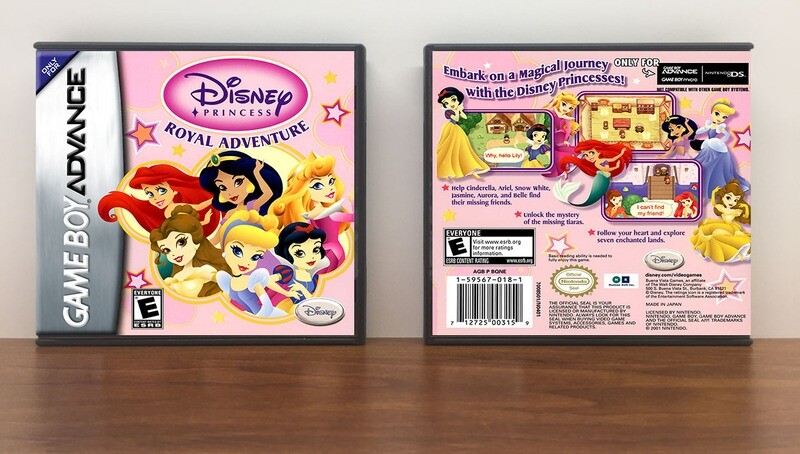 Disney Princess Royal Adventure, Artwork Spine Color: Chrome