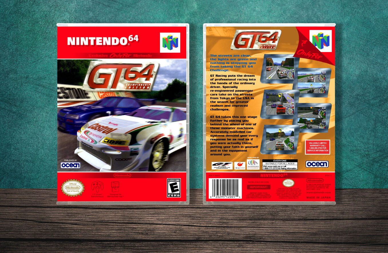 GT64: Championship Edition, Case Color: CLEAR (Transparent)