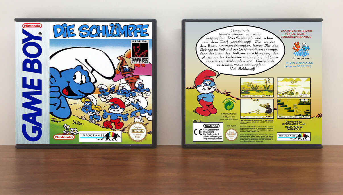 Smurfs, The (EU) | Les Schtroumpfs, Artwork Spine Color: Chrome