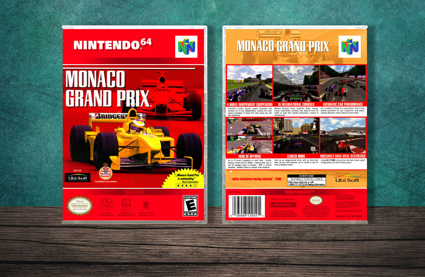 Monaco Grand Prix, Case Color: CLEAR (Transparent)