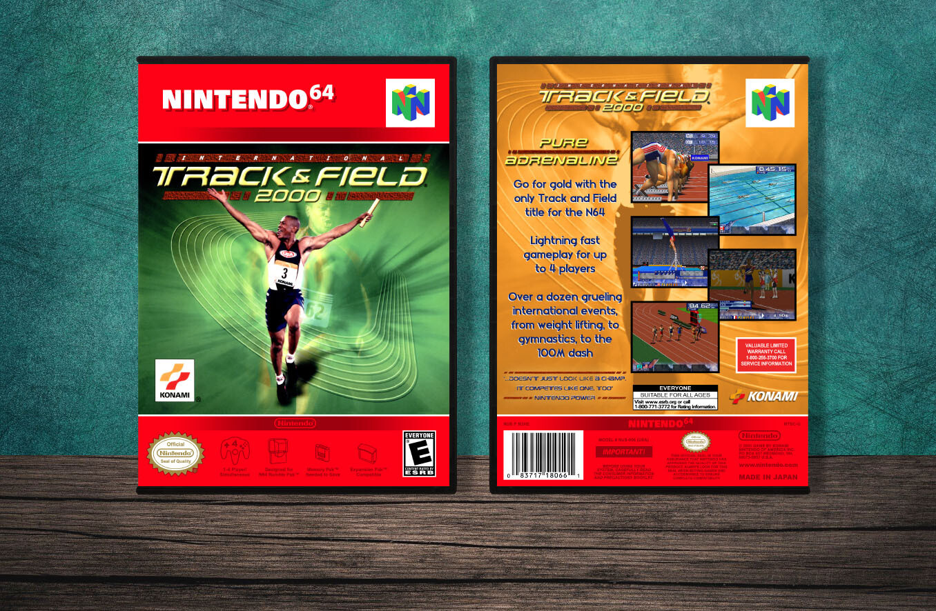 International Track &amp; Field 2000, Case Color: DARK GREY (OEM DS CASE COLOR)