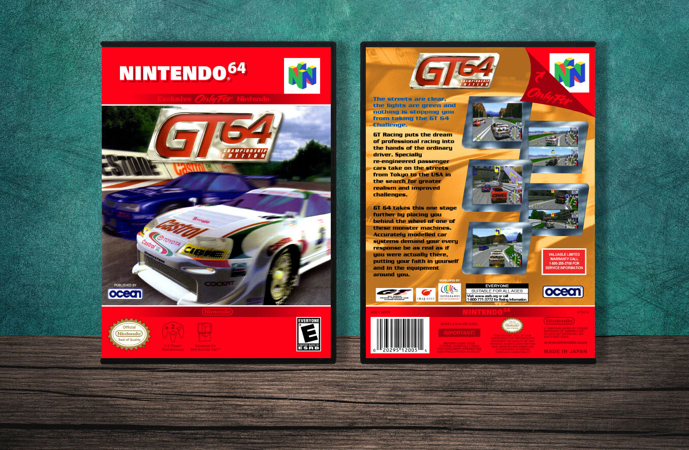 GT64: Championship Edition, Case Color: DARK GREY (OEM DS CASE COLOR)