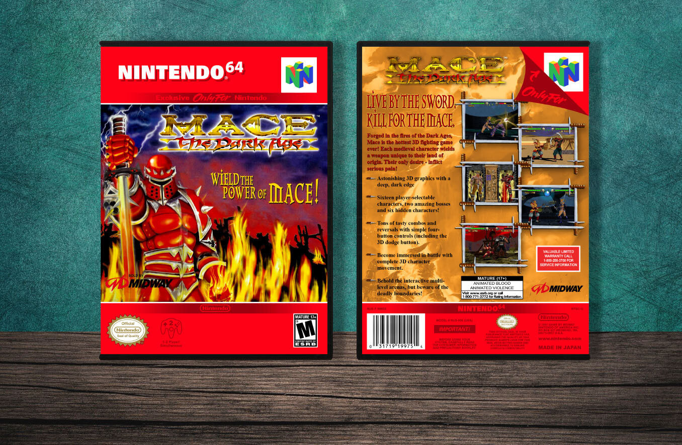 Mace: The Dark Age, Case Color: DARK GREY (OEM DS CASE COLOR)