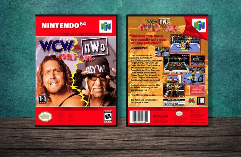 WCW vs NWO: World Tour, Case Color: DARK GREY (OEM DS CASE COLOR)