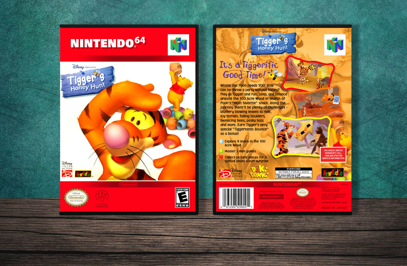 Tigger&#39;s Honey Hunt, Case Color: DARK GREY (OEM DS CASE COLOR)