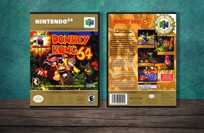 Donkey Kong 64 (PC), Case Color: DARK GREY (OEM DS CASE COLOR)