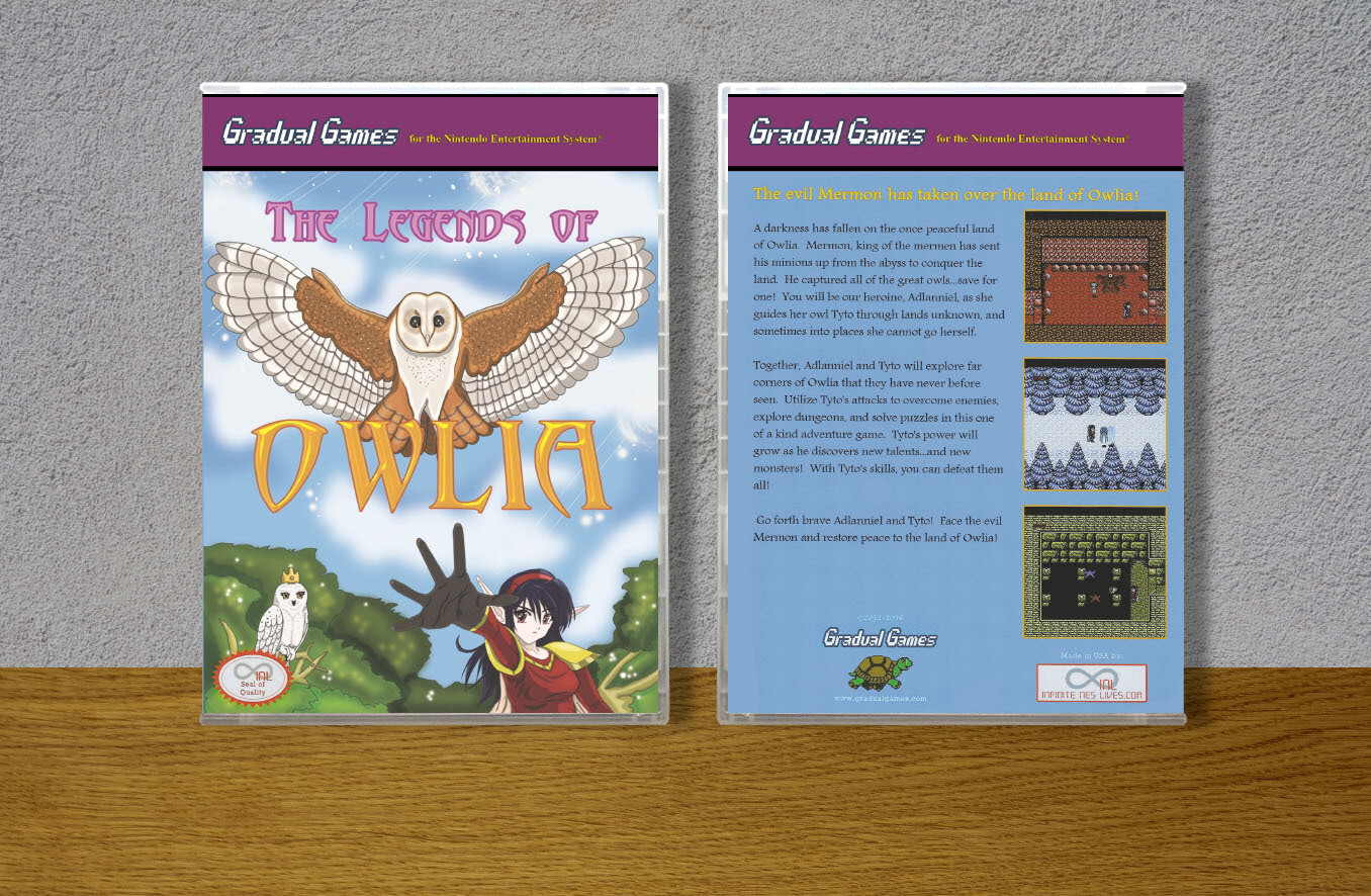 Legends of Owlia, The, Case Color: CLEAR (Transparent)