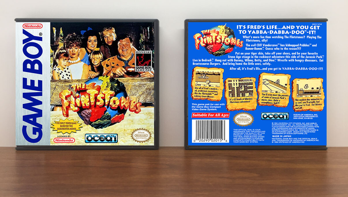Flintstones, The: The Movie, Artwork Spine Color: Chrome