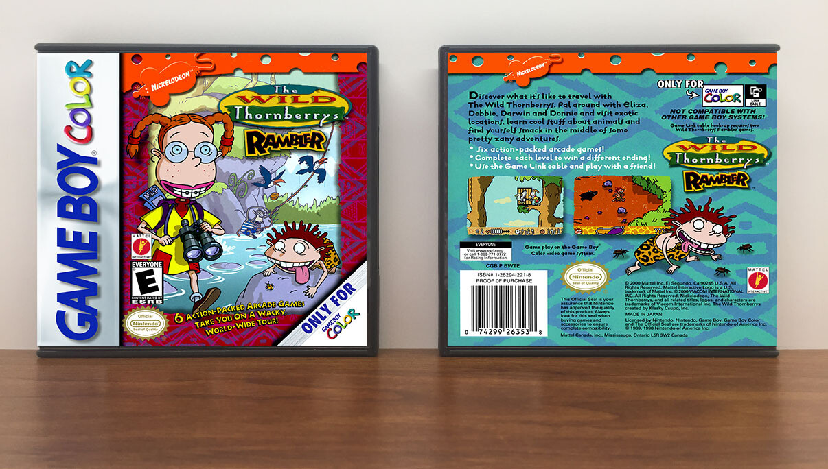 Wild Thornberry&#39;s Rambler, Artwork Spine Color: Chrome