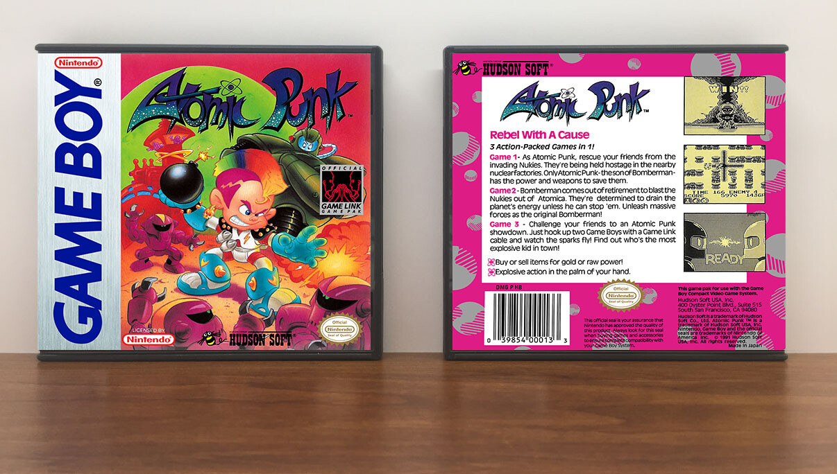 Atomic Punk, Artwork Spine Color: Chrome