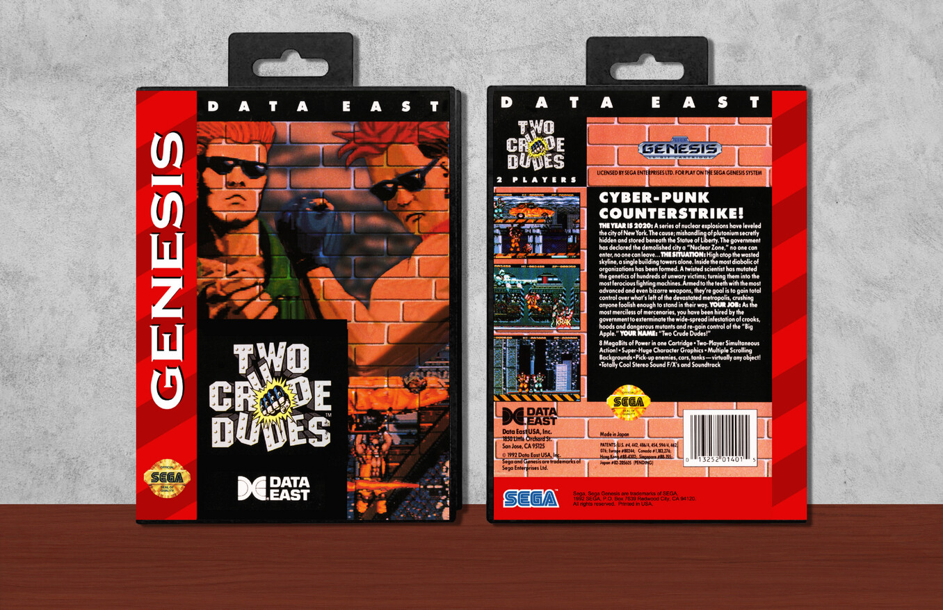 Two Crude Dudes, Case Color: Black