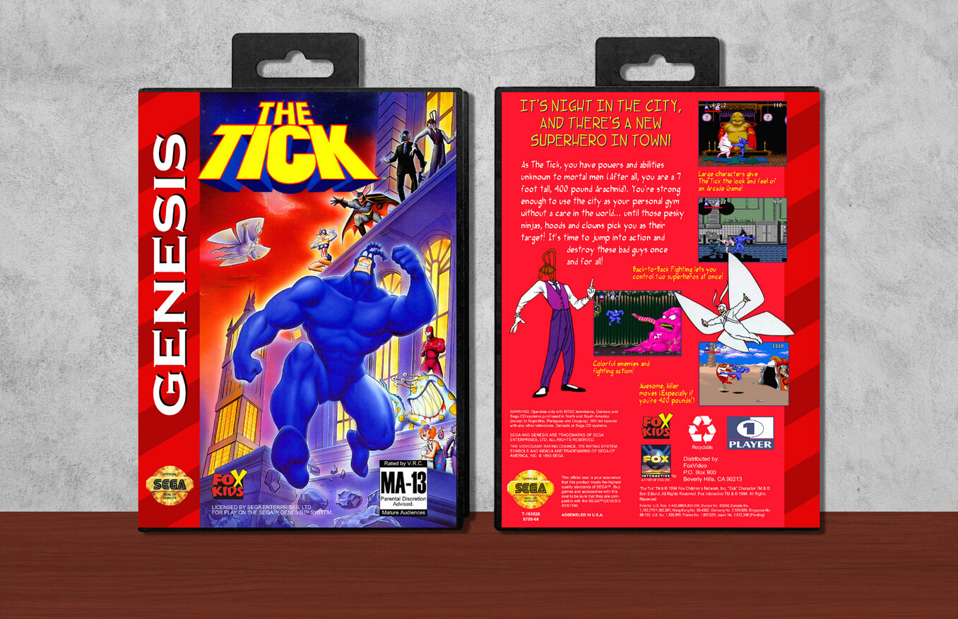 The Tick, Case Color: Black