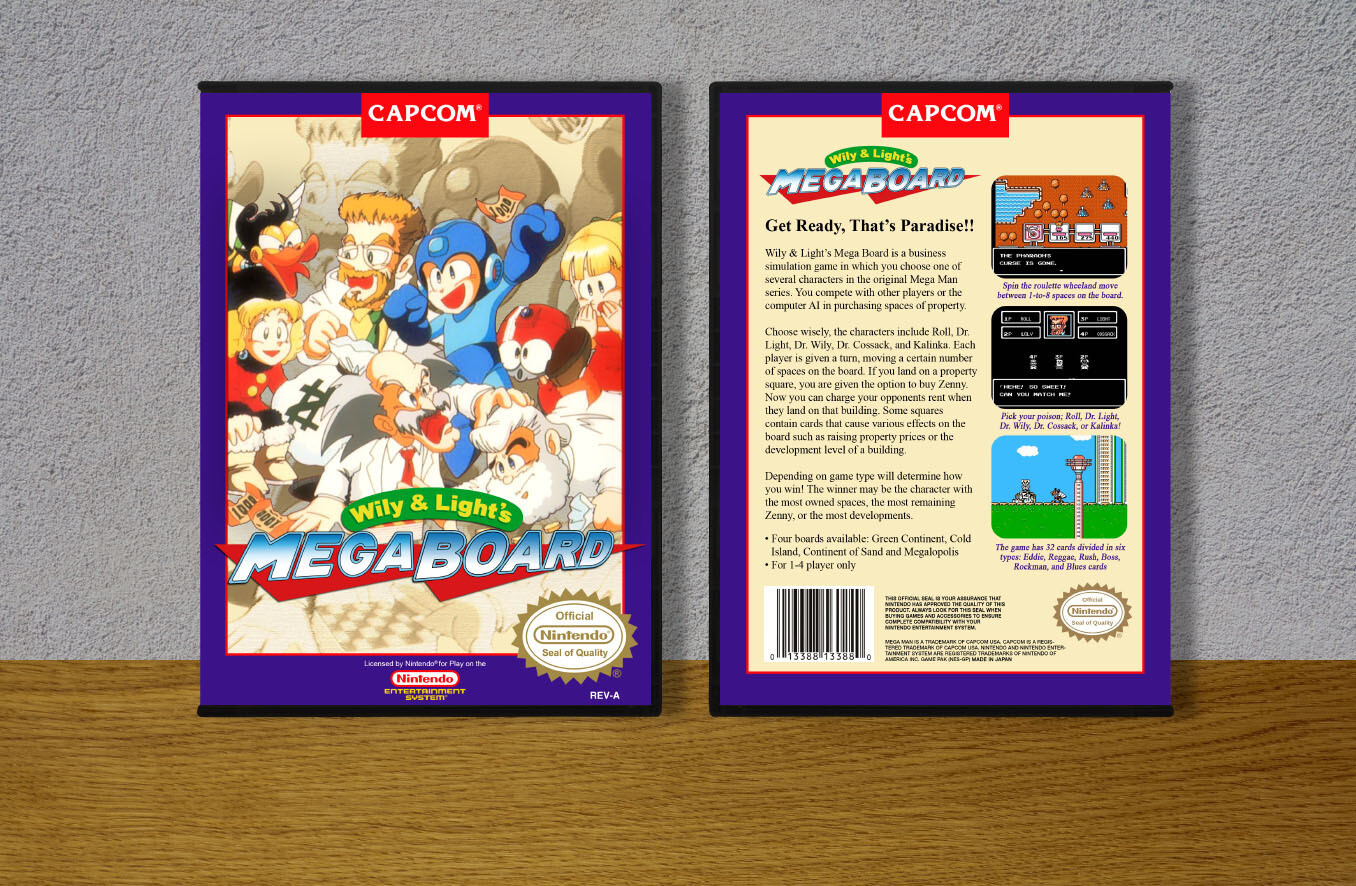 Wily &amp; Light&#39;s Mega Board, Case Color: DARK GREY (OEM DS CASE COLOR)