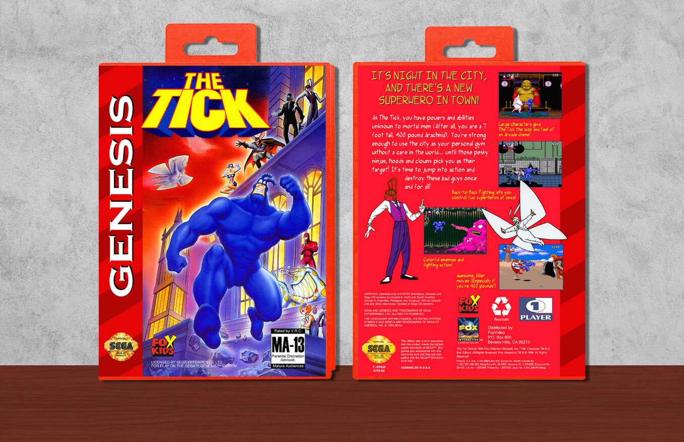 The Tick, Case Color: Red