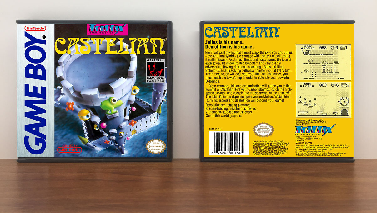 Castelian, Artwork Spine Color: Chrome