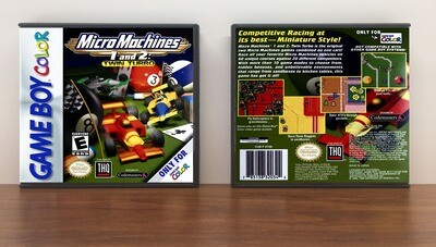 Micro Machines 1&amp;2 Twin Turbo, Artwork Spine Color: Chrome