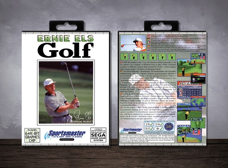 Ernie Els Golf, Case Color: Black