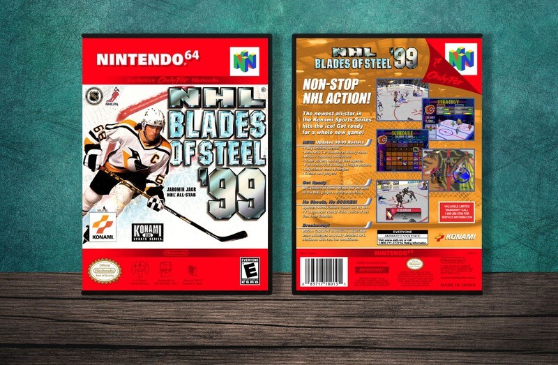 NHL Blades of Steel &#39;99, Case Color: DARK GREY (OEM DS CASE COLOR)