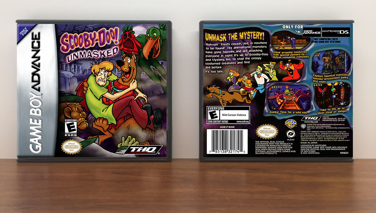 Scooby-Doo! Unmasked, Artwork Spine Color: Chrome