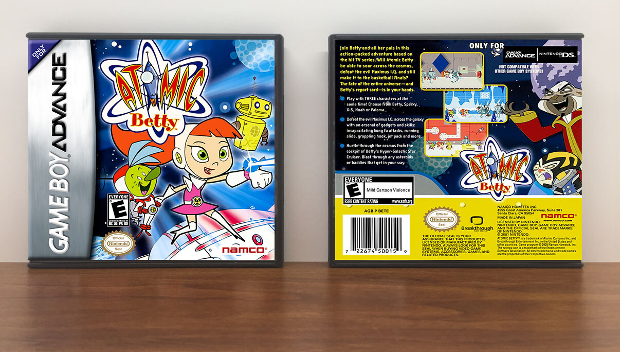 Atomic Betty, Artwork Spine Color: Chrome