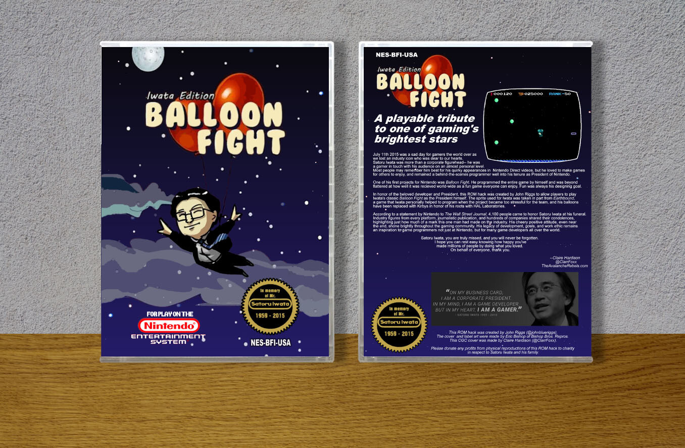 Balloon Fight: Iwate Edition, Case Color: CLEAR (Transparent)