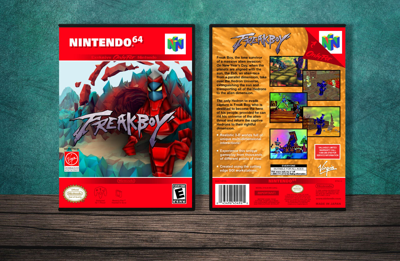 Freakboy, Case Color: DARK GREY (OEM DS CASE COLOR)