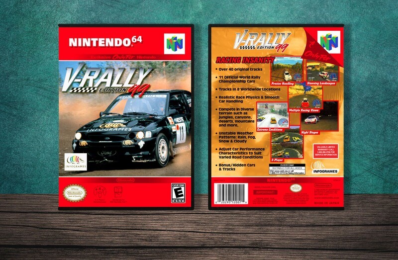 V-Rally Edition &#39;99, Case Color: DARK GREY (OEM DS CASE COLOR)