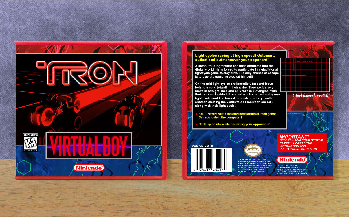 Tron, Case Color: Red