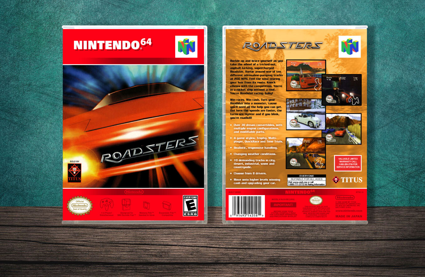 Roadsters, Case Color: CLEAR (Transparent)