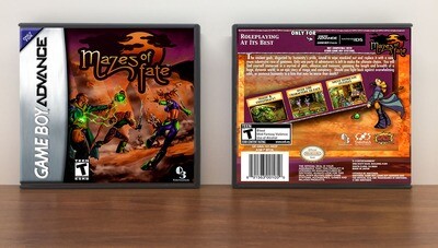 Mazes of Fate, Artwork Spine Color: Chrome