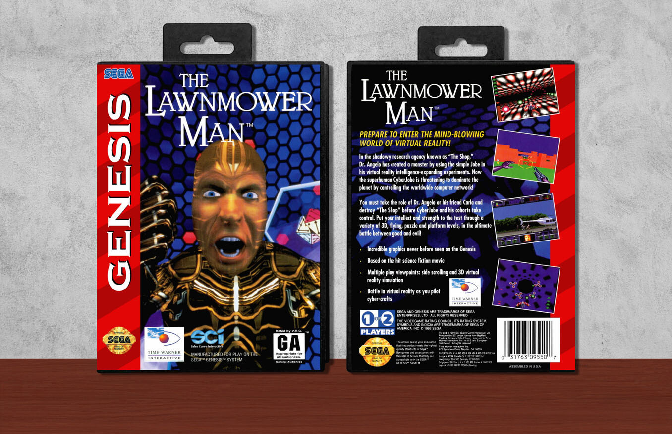 Lawnmower Man, The, Case Color: Black
