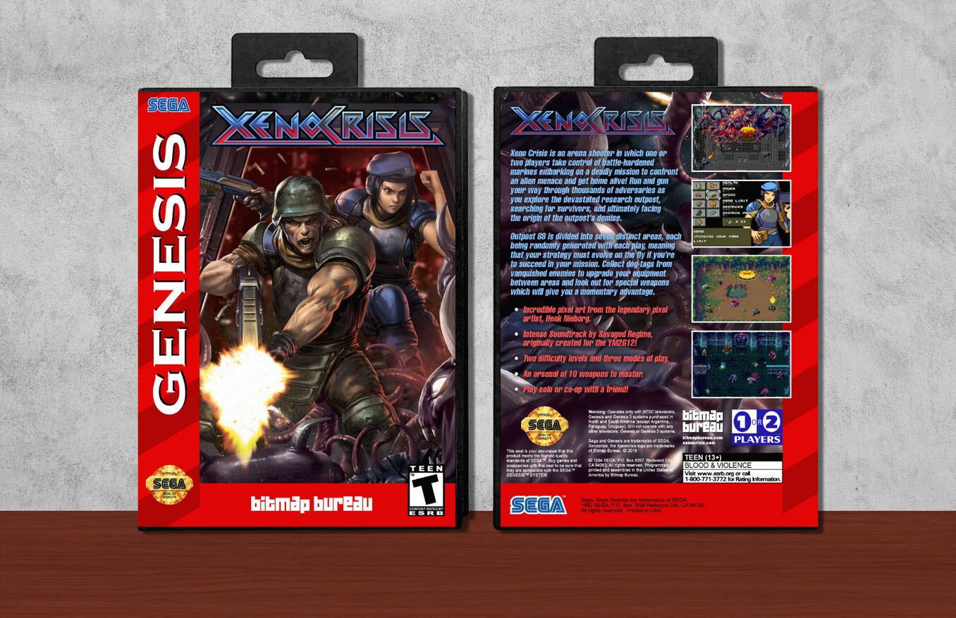 Xeno Crisis, Case Color: Black