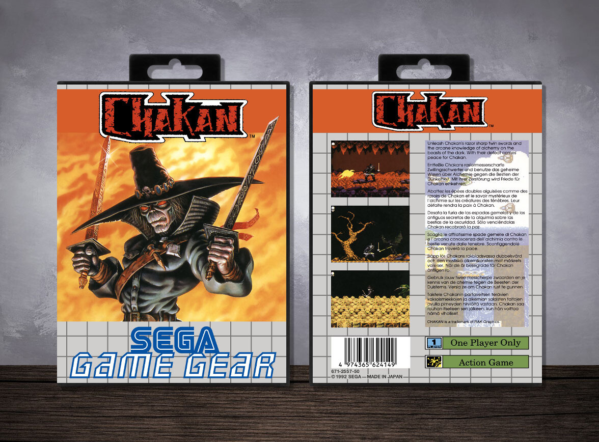 Chakan: The Forever Man, Case Color: Black