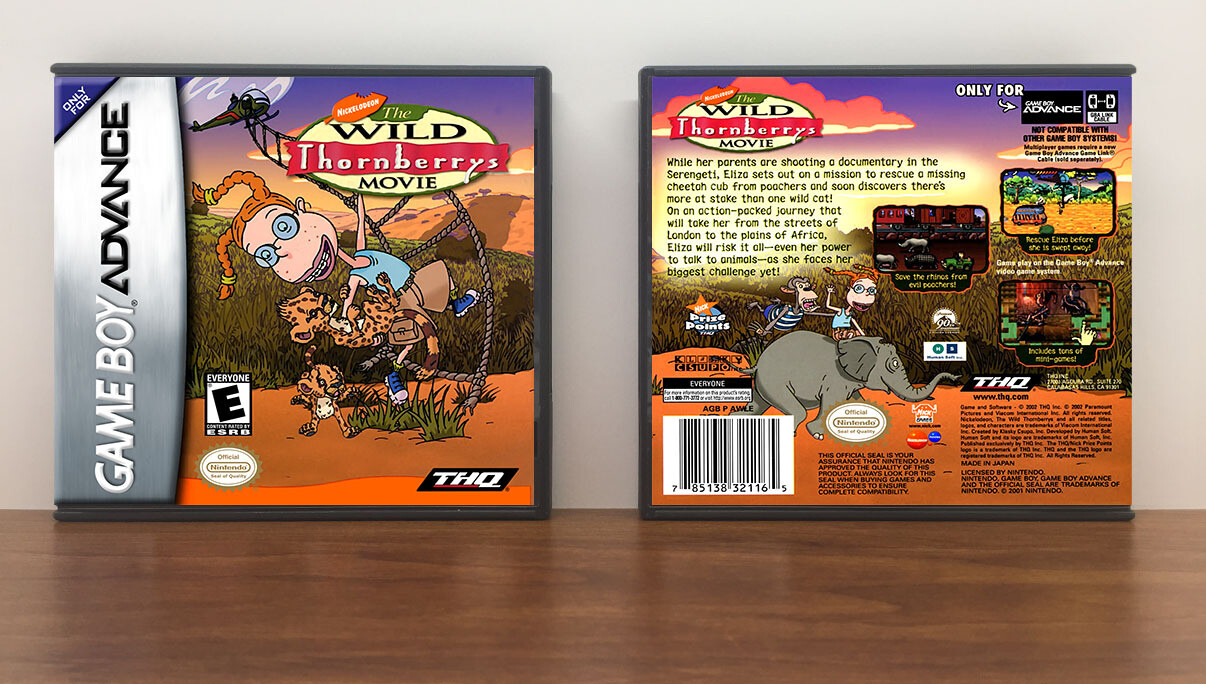 Wild Thornberrys Movie, The, Artwork Spine Color: Chrome