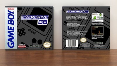 Everdrive GB, Artwork Spine Color: Chrome