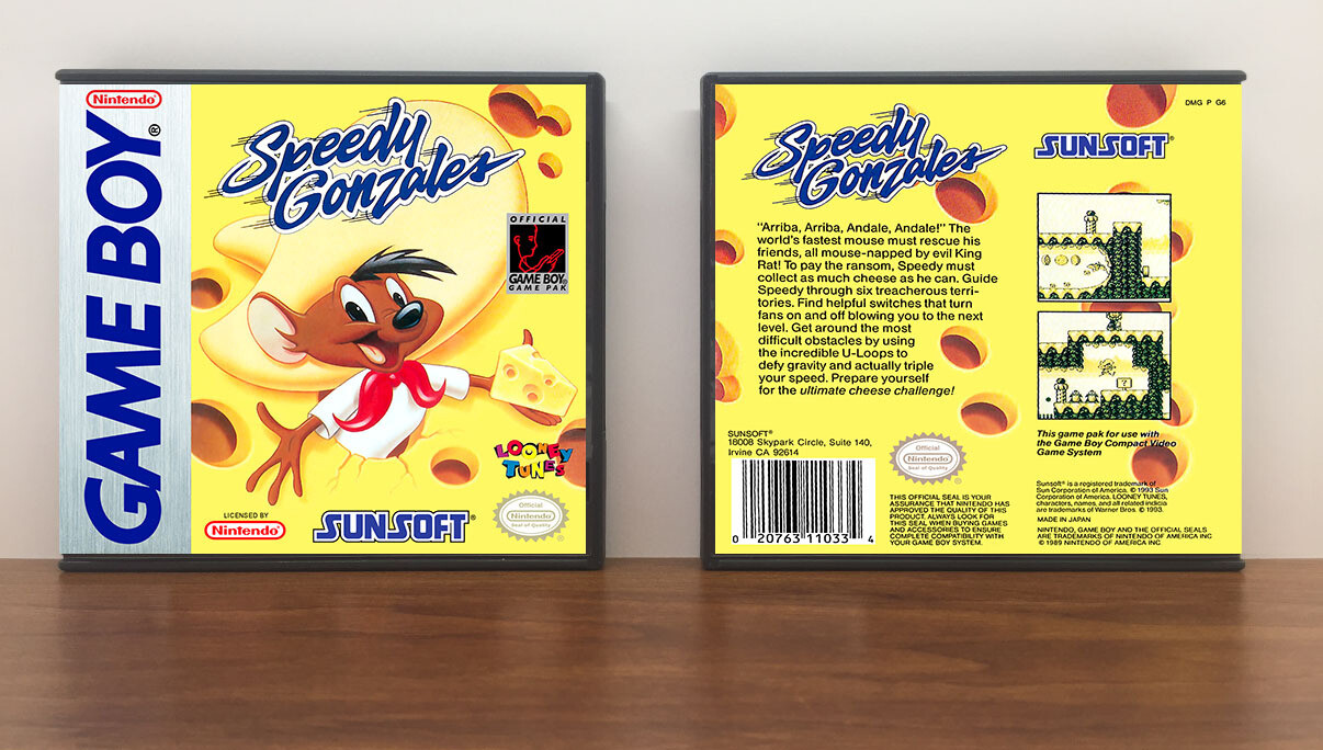 Speedy Gonzales, Artwork Spine Color: Chrome