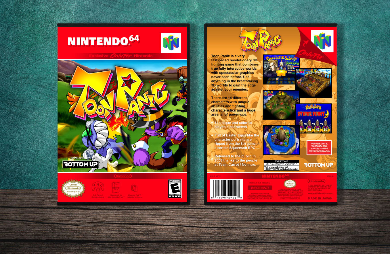 Toon Panic, Case Color: DARK GREY (OEM DS CASE COLOR)