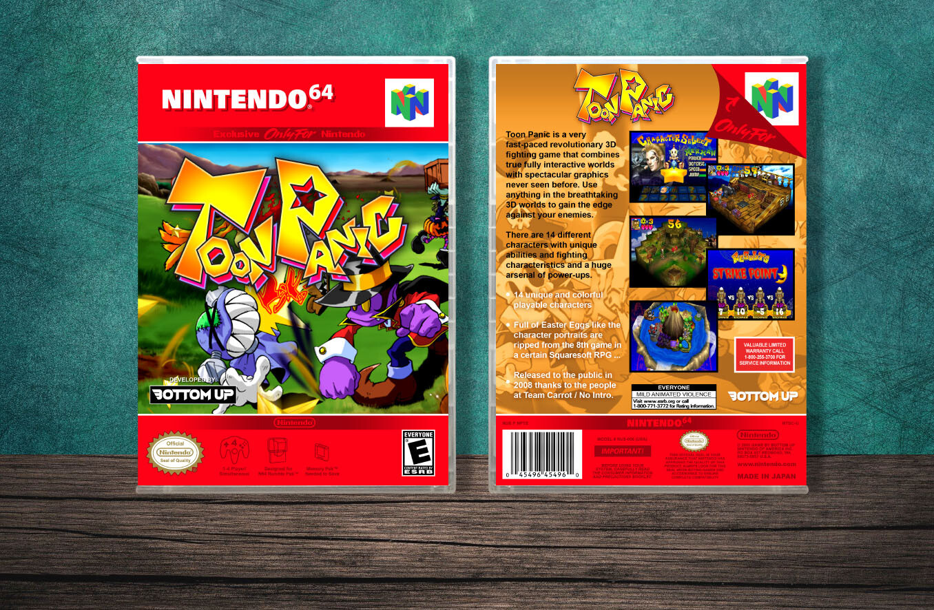 Toon Panic, Case Color: CLEAR (Transparent)