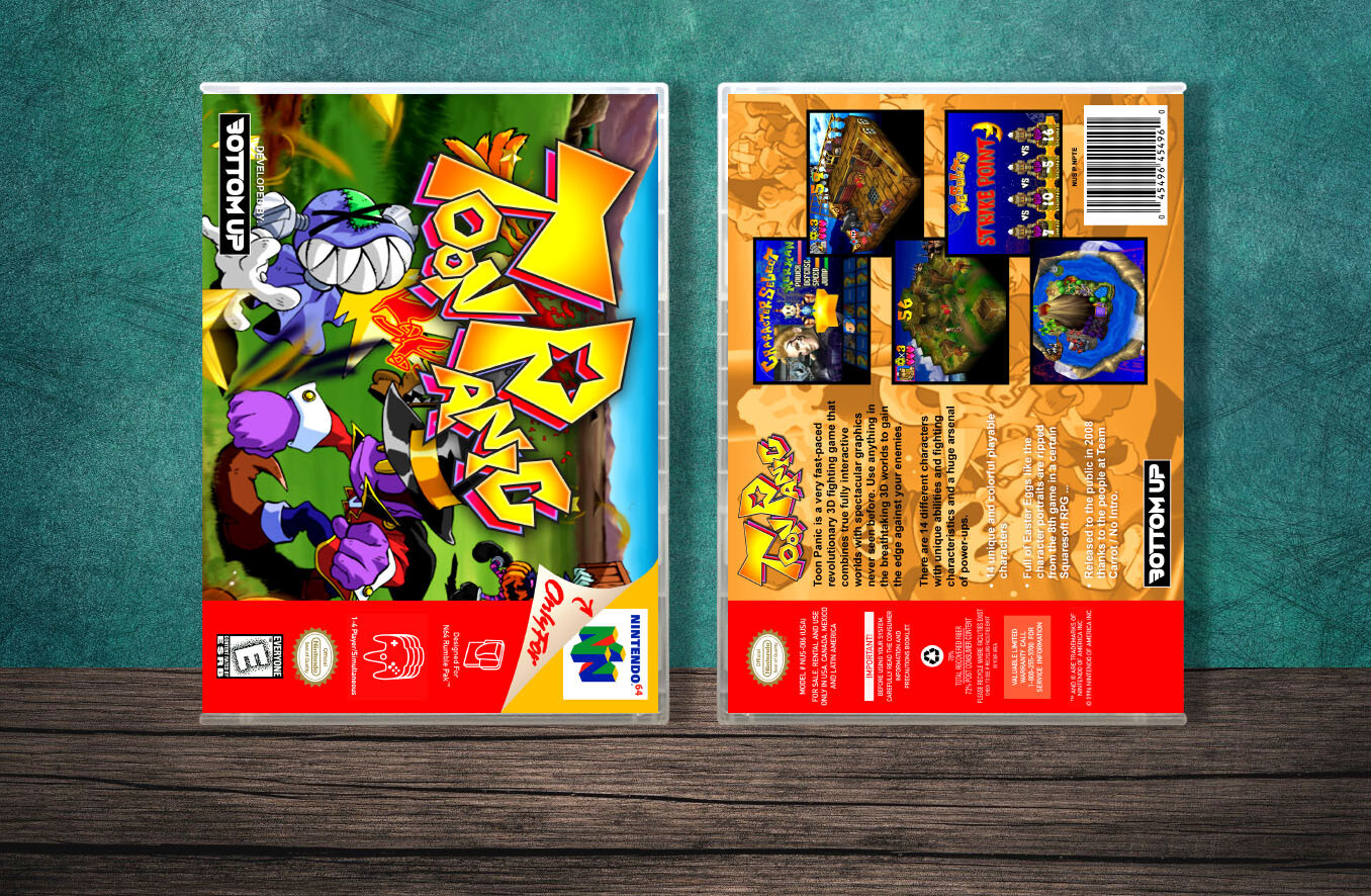 Toon Panic, Case Color: CLEAR (Transparent)