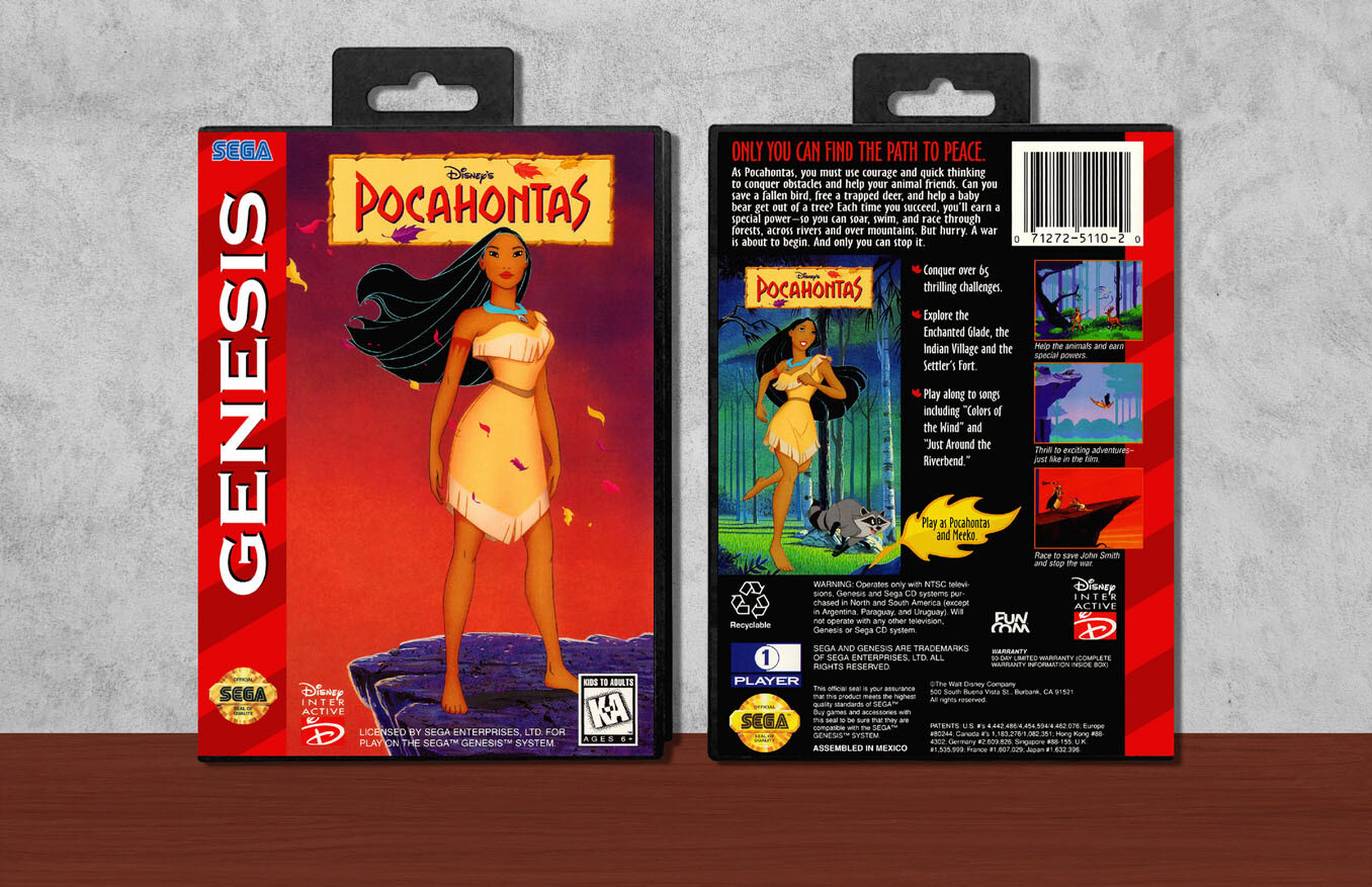 Pocahontas, Case Color: Black