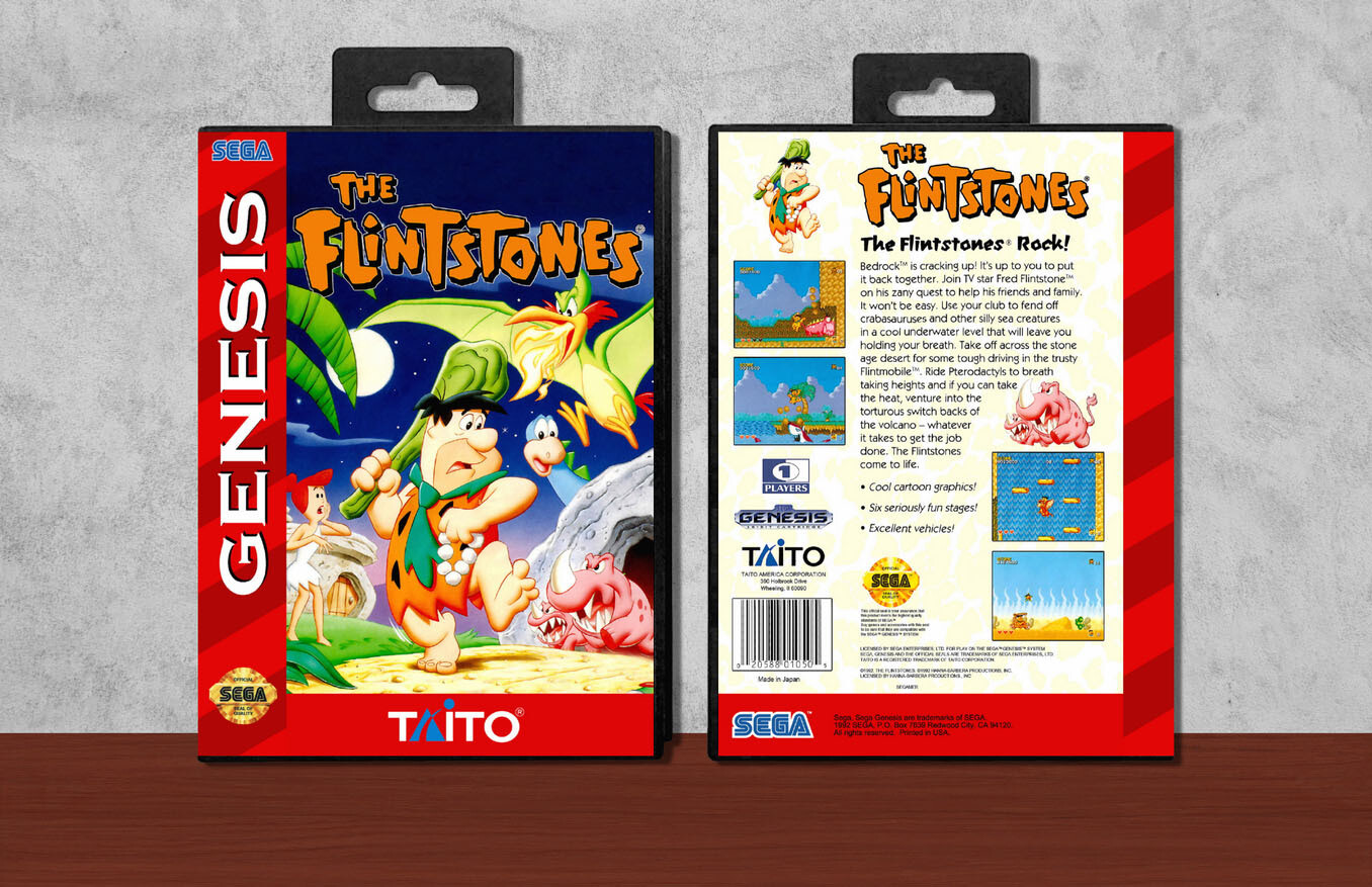 Flintstones,The, Case Color: Black