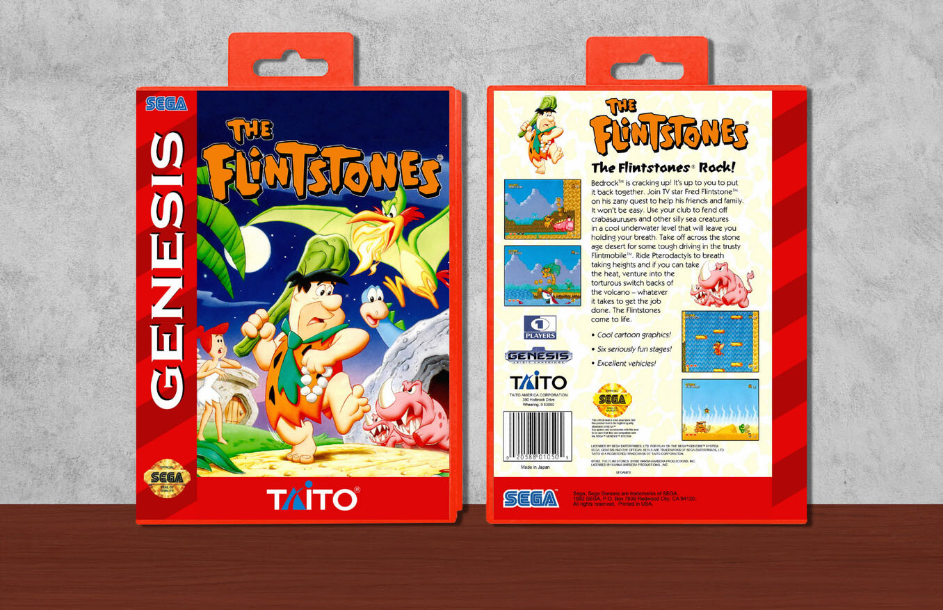 Flintstones,The, Case Color: Red