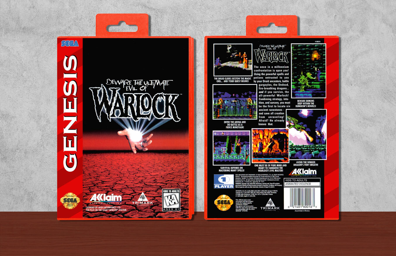 Warlock, Case Color: Red