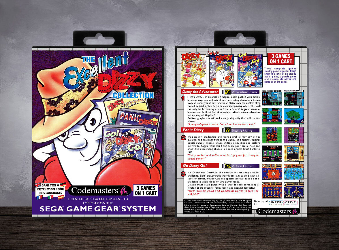 Excellent Dizzy Collection, The, Case Color: Black