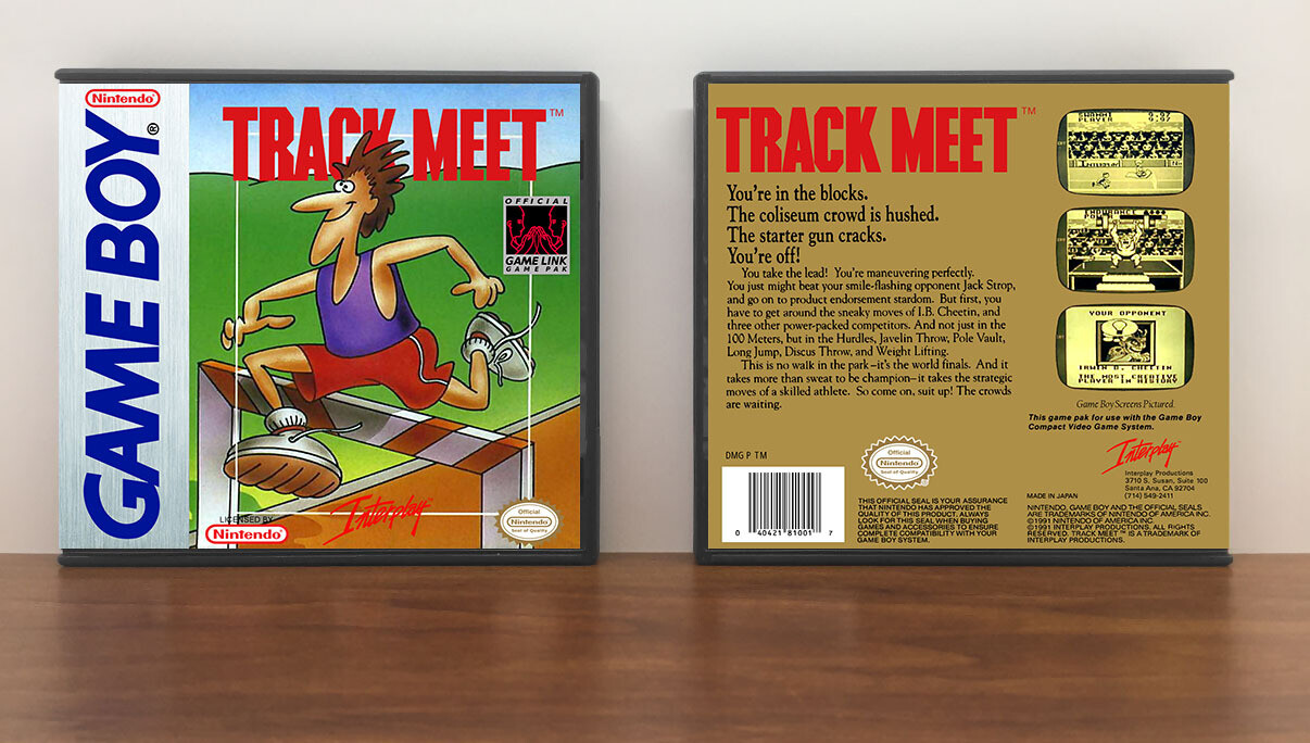 Track Meet, Artwork Spine Color: Chrome